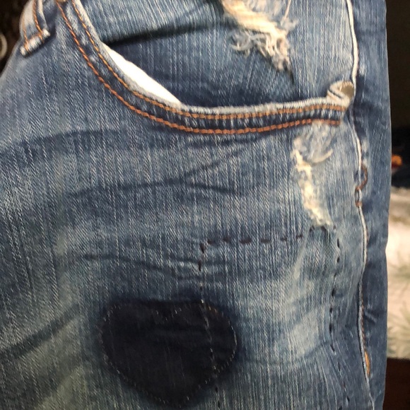 Ankle skinny heart jeans - Picture 6 of 8